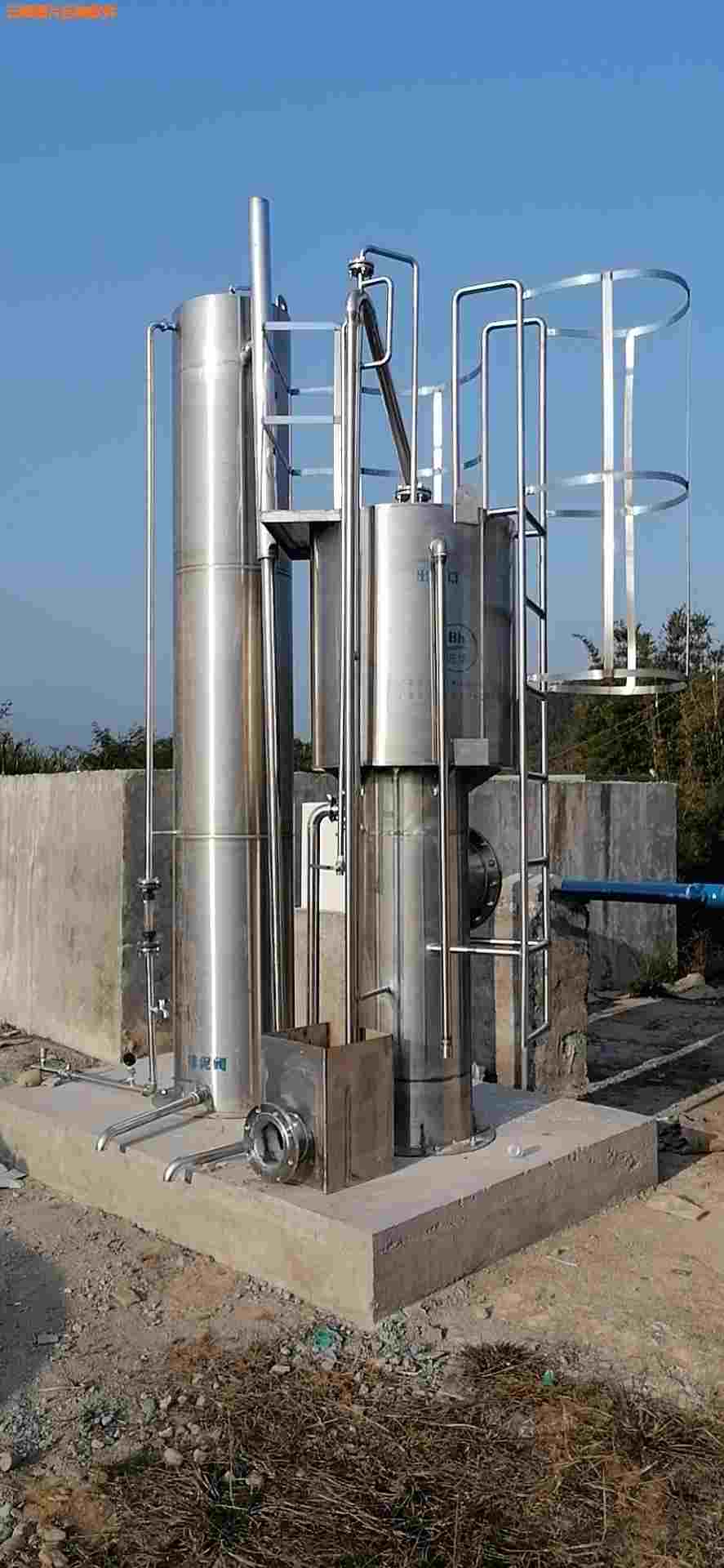 日处理20m³不锈钢一体化净水器