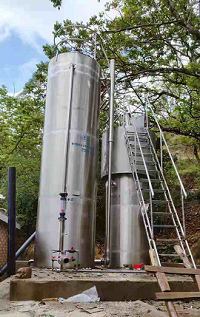 日处理200m³不锈钢一体化净水器