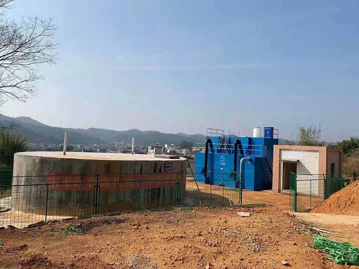 日处理1200m³碳钢一体化净水器