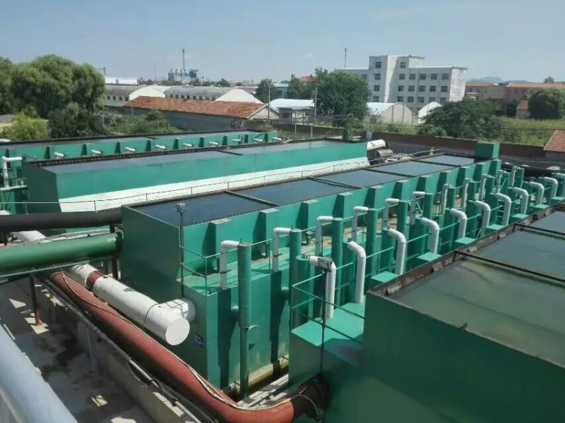 日处理16000m³碳钢一体化净水器