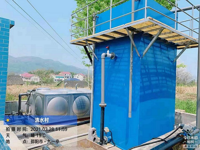 一体式平板膜净水器